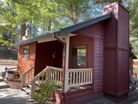1 Bedroom Cabin with Kitchen  Fireplace at Cozy Hollow 8 Accommodation San Jose