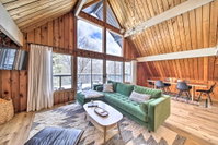 A-Frame Cabin with Deck  Forest Views - 1 Mi to Lake Accommodation San Jose