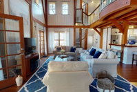 Luxury Coastal Home with 2 Living Rooms Pool Rooftop Backyard Partial Ocean Views Accommodation San Jose