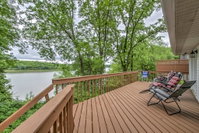 North Liberty House on Coralville Lake Near Dock Accommodation San Jose