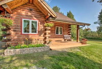 North Pole Log Cabin w/Northern Lights Views Accommodation San Jose